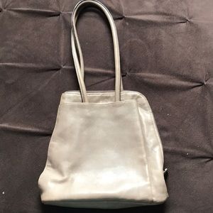 Lovely leather backpack purse